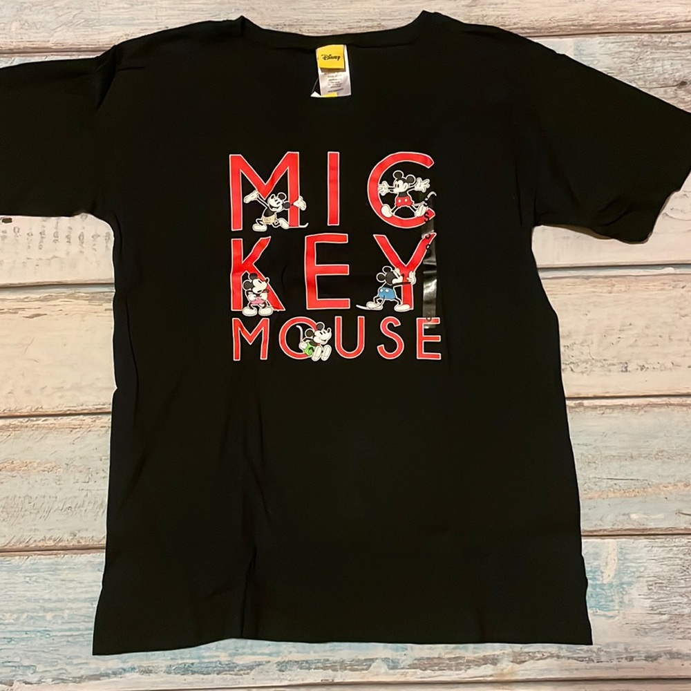 Disney Micky Mouse black tee- small